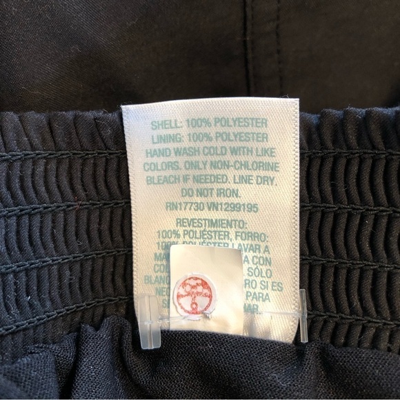 ๐ 6/$60, NWT, Kona Sol Black Swim Skirt, XLarge - Picture 7 of 7